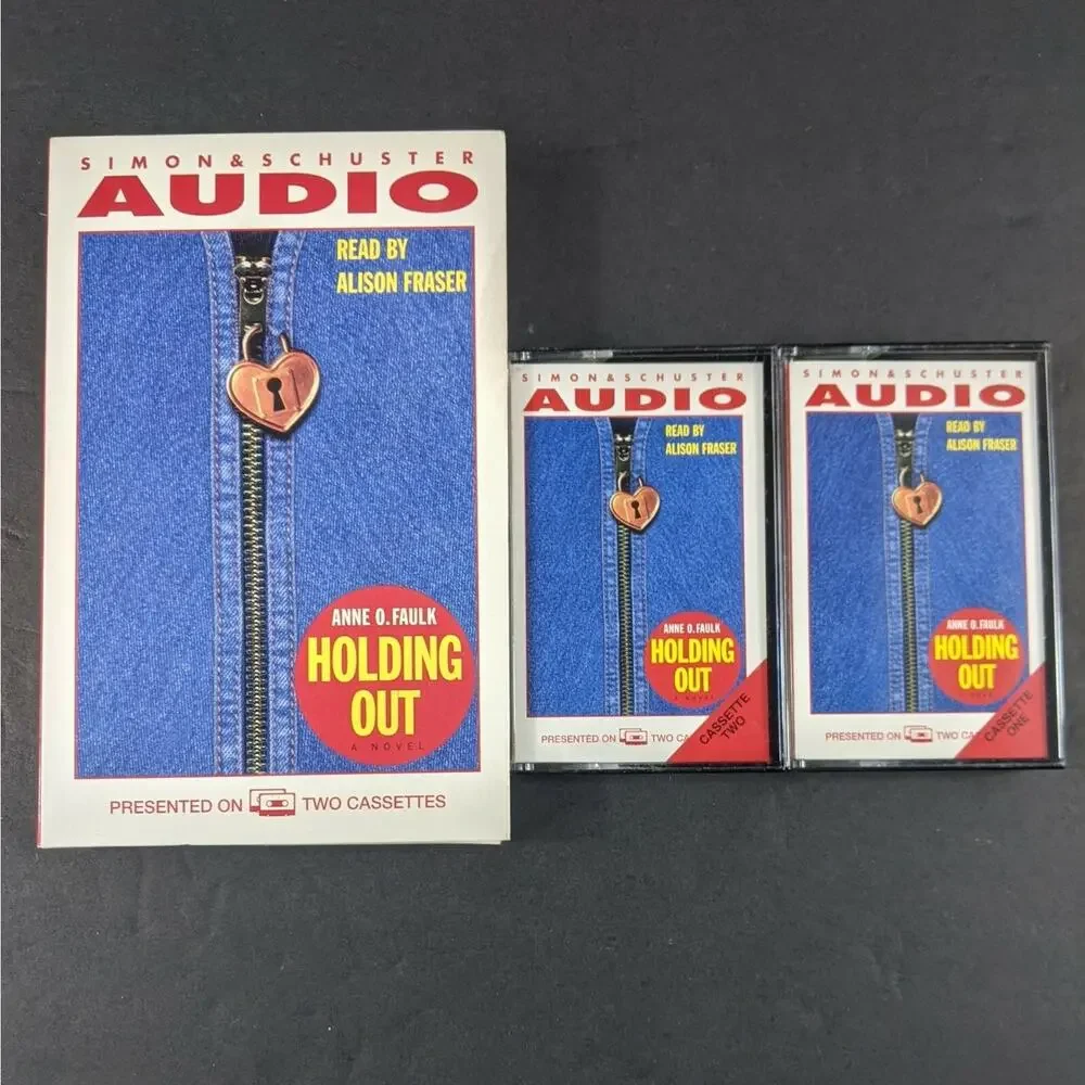 Holding Out Novel by Anne O. Faulk Simon Schuster on Audiobook Cassette Tape